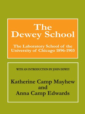 cover image of The Dewey School